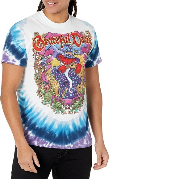 Grateful Dead Terrapin Moon Original 2000 rock Liquid Blue rock T-Shirt L NWT - Picture 2 of 7